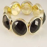 Pulseira Pedras Pretas